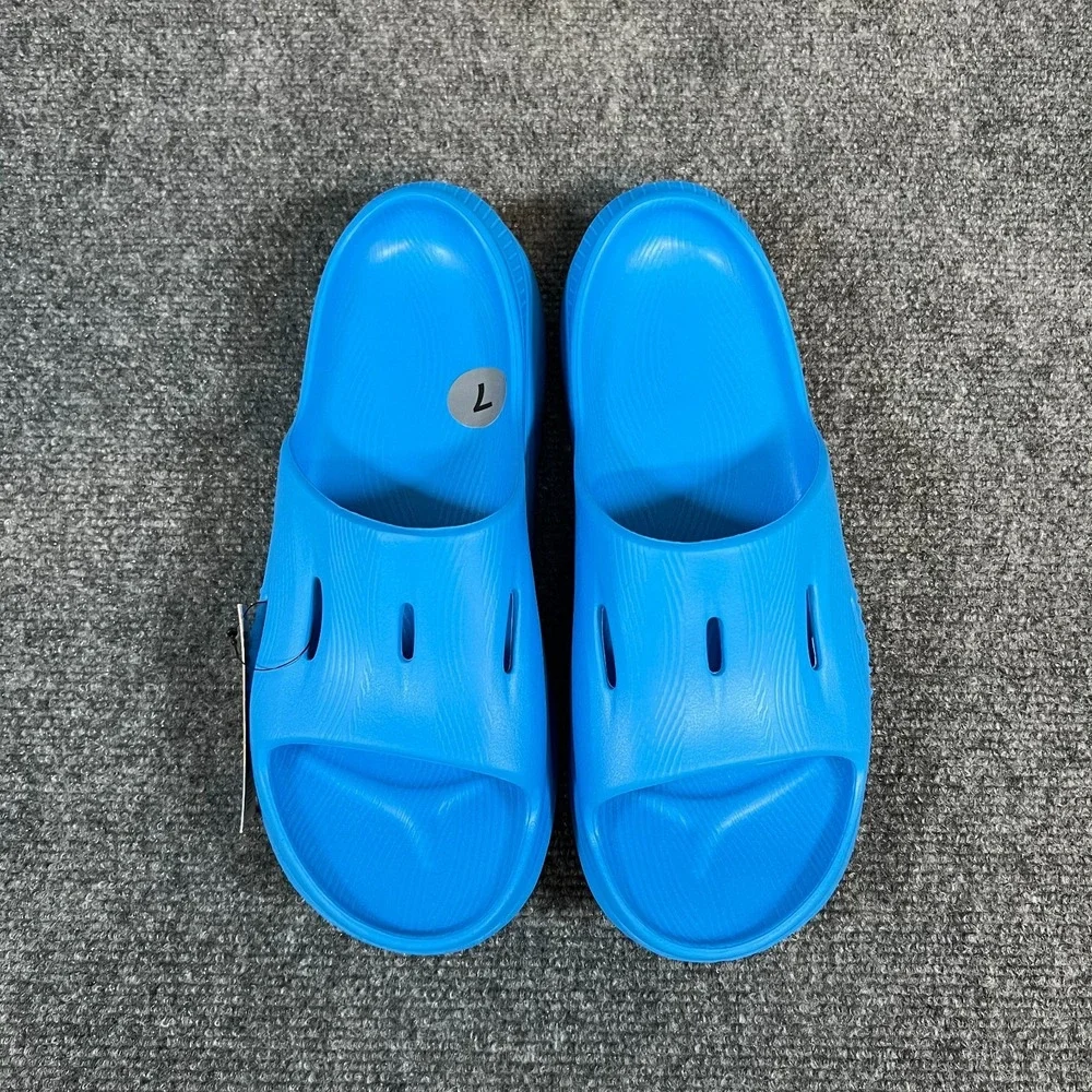 Hoka Unisex-Child Ora Recovery Slide 3 Diva Blue Sandal Size US 7 UK 6 NWT - Picture 7 of 9